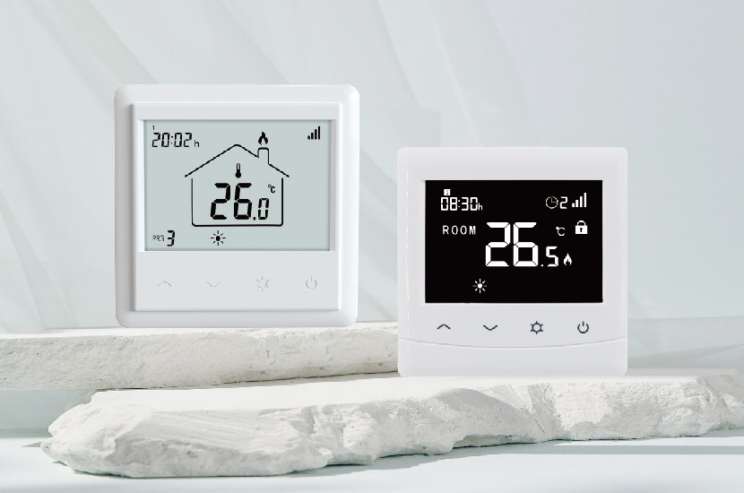 How to Set Low-Temperature Operation for Hydronic Floor Heating Thermostats?
