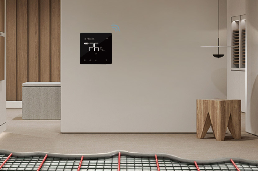 How Does a Hydronic Floor Heating Thermostat Achieve Zoned Temperature Control?