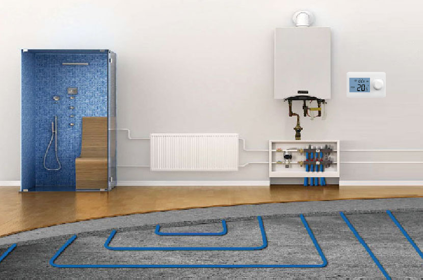 How to wire a boiler thermostat