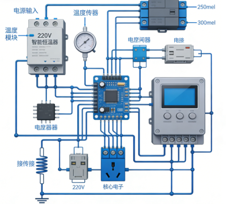 Are there high requirements for the wiring of a 220V smart thermostat?