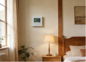 How to Connect the Grounding Wire to the Underfloor Heating Control Box?