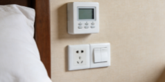 image Can a wired control box for underfloor heating be installed in a bathroom?