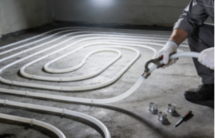 How to Choose the Laying Shape of Underfloor Heating Pipes?