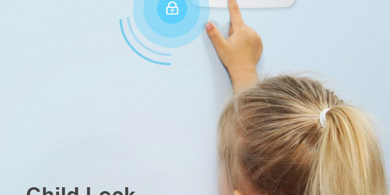 Child Lock Advantages of Underfloor Heating Combined with Fan Coil Heat Pump Systems