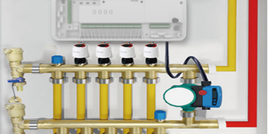The underfloor heating has reached the set temperature, but the boiler keeps running?