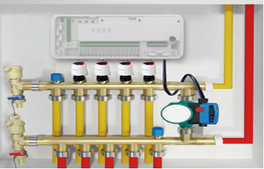 The underfloor heating has reached the set temperature, but the boiler keeps running?