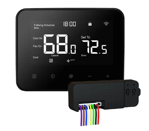 What are the advantages of heat pump PTAC thermostats?