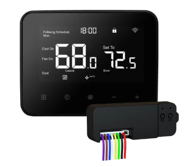 What are the advantages of heat pump PTAC thermostats?