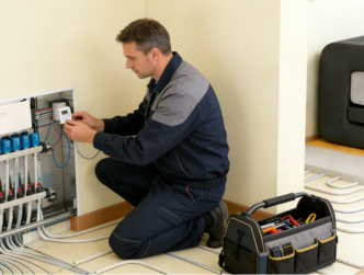 How to inspect thermostat wiring in underfloor heating