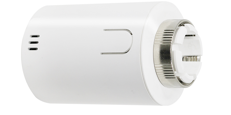 What should I do if the valve of a thermostat radiator is stuck?
