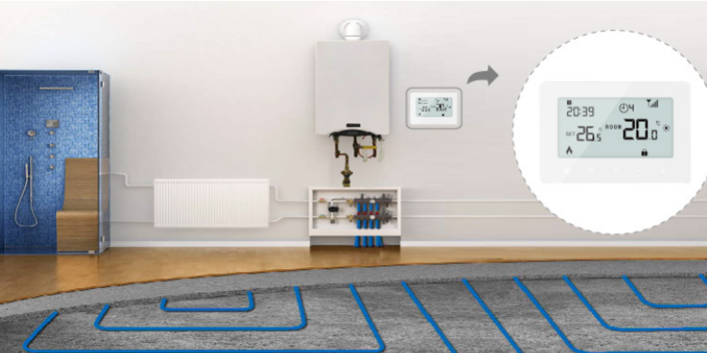 How to Connect a Water-Based Underfloor Heating Thermostat with a Mobile App?
