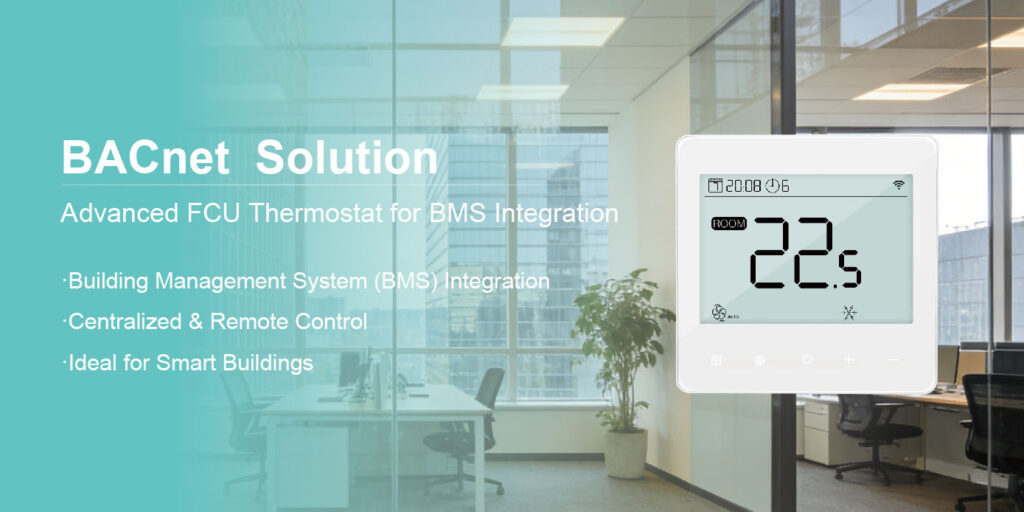 Termostat BACnet MS/TP FCU