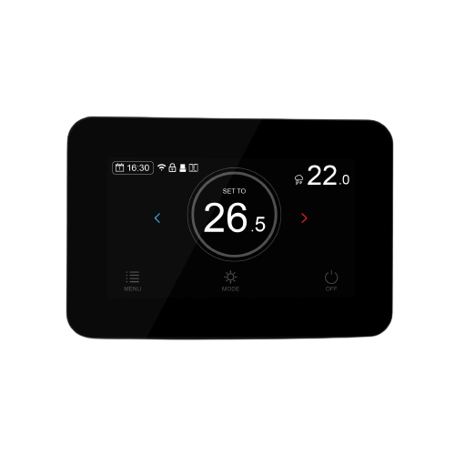 Can a smart multi-functional thermostat be set to maintain a schedule?