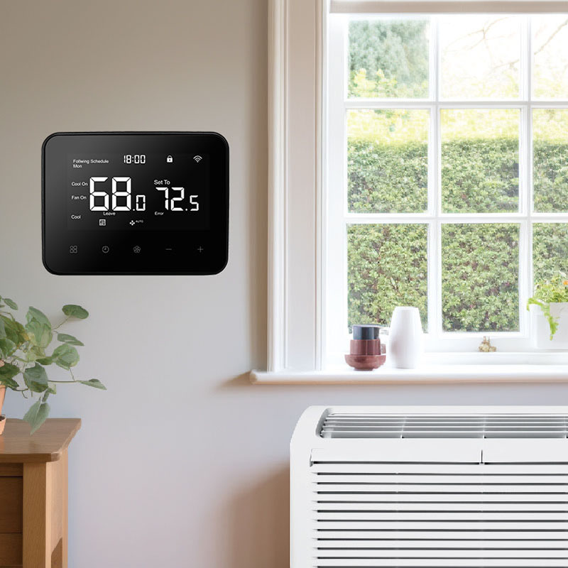 Heat pump PTAC thermostat solution