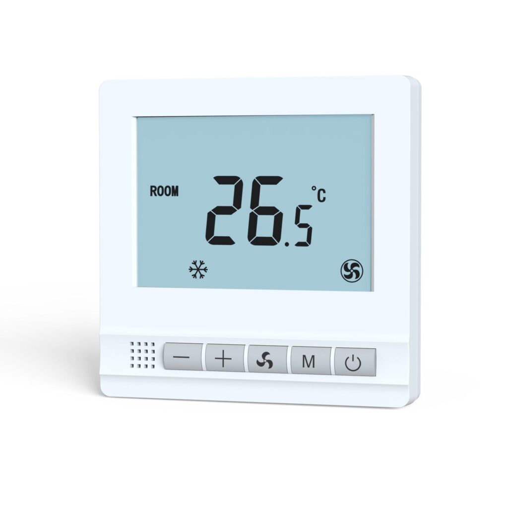 What are the advantages of integrated control for fan coil units and underfloor heating?