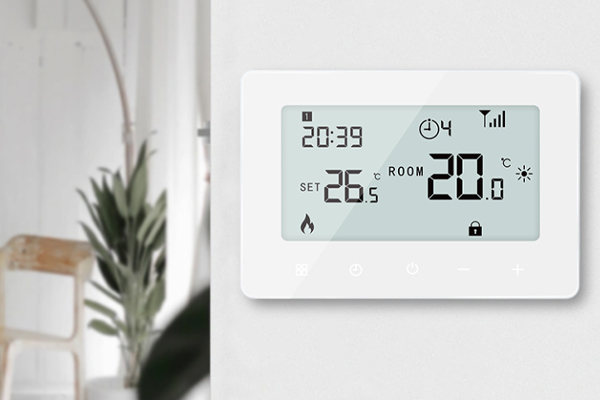 What are the advantages of wall-mounted smart thermostats?