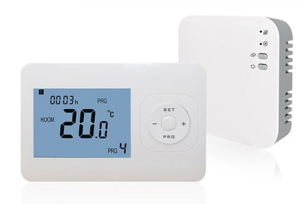 How do wireless thermostats achieve remote temperature control?